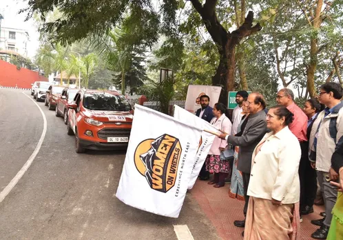 Assam Guv Flags Off 7-Day-Long Women On Wheels Drive in NE