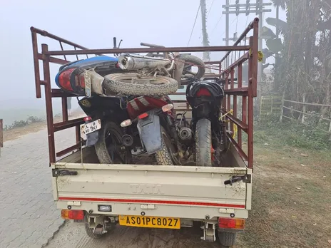 Guwahati Police Recover 9 Stolen Bikes