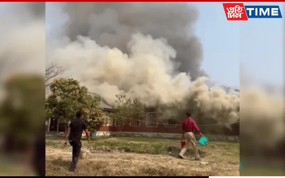 Sainik School Imphal Fire Causes Rs 60 Lakhs Worth Damages