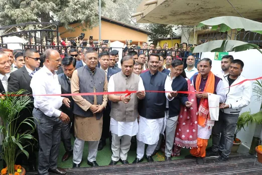 Assam CM Inaugurates Foot Over Bridge in Guwahati’s Fancy Bazaar 