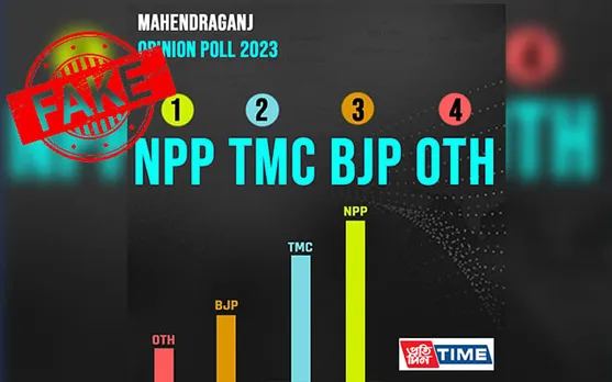 Fake Opinion Poll with Pratidin Time Logo Circulated Ahead of M’laya Polls