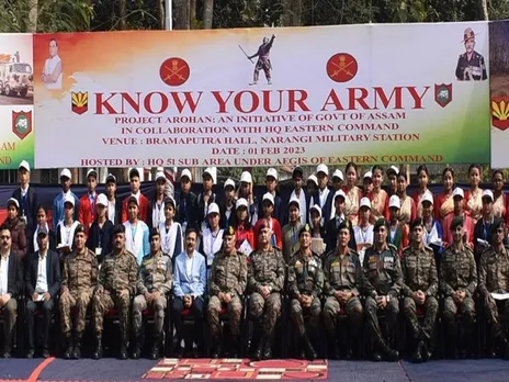Assam: Army Reaches Out To School Students Through 'Know Your Army' Mela