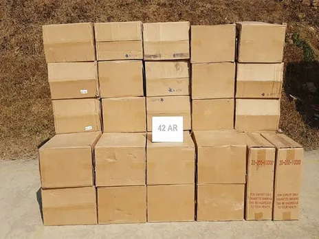 Assam Rifles Seize Foreign Cigarettes Worth Over Rs 1 Cr In Mizoram