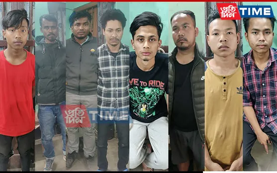 Assam: 8 Bike Lifters Arrested in Jorabat