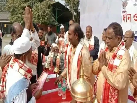 In Assam's Barpeta, Vaishnav Organisation Donates Land For Mosque