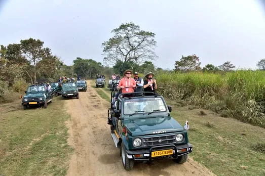 Assam: G20 Delegates Tour Kaziranga National Park, Enjoy Jeep Safari