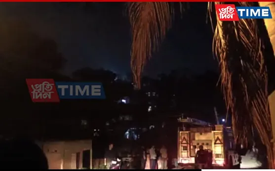 Massive Fire Breaks Out in Bamunimaidan