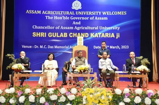 Guv Kataria Visits Assam Agricultural University