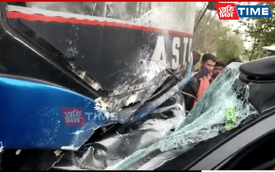 Assam: Father-Son Duo Killed On Spot In  Head-On Collision In Dhemaji