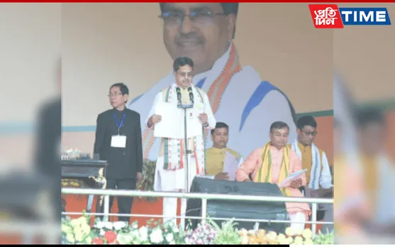 Tripura: Manik Saha Sworn In As CM With PM Modi In Attendance