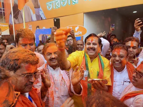 BJP Retains Power in Tripura, Wins 32 Seats
