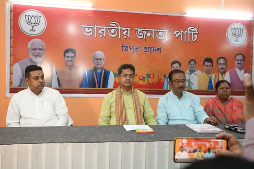 Tripura: Manik Saha Reviews Preparations for Oath-Taking Ceremony