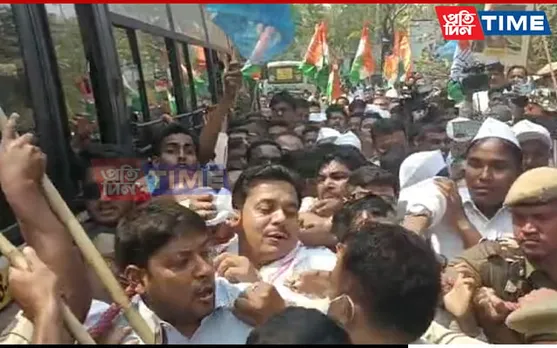 “Chalo Raj Bhawan" Yatra: Police Detains Congress Leaders in Guwahati