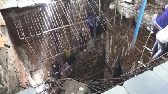 Indore Temple Stepwell Roof Collapses, Over 20 Devotees Feared Trapped