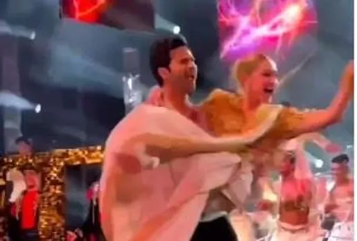 Varun Dhawan Lifts Gigi Hadid on Stage, Faces Backlash