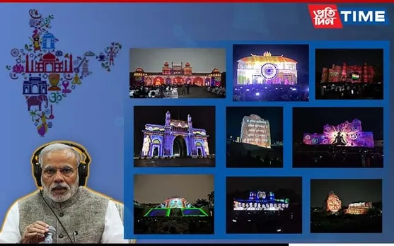 Mann Ki Baat @ 100: 13 Iconic Locations Used For Projection Mapping 