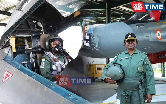 Assam: Prez Murmu Takes Maiden Sortie In Sukhoi 30 MKI Fighter Aircraft