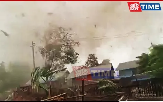 Guess The Number of People Affected By Storm In Last 48 Hours In Assam!