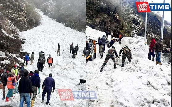 Another Avalanche Hits East Sikkim; Rescue And Search Ops Halted