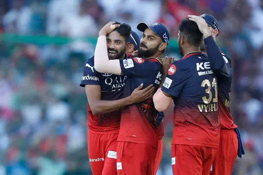 IPL 2023: RCB Claims Victory Against PBKS by 24 Runs