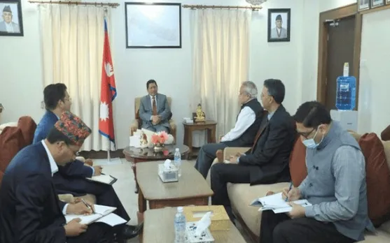 Indian Ambassador Pays Courtesy Call To Nepal Home Minister