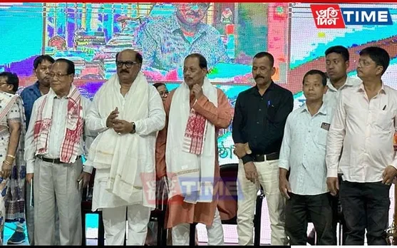 Over 150 Organizations Felicitate Sadin-Pratidin Owner Jayanta Baruah in Sivasagar