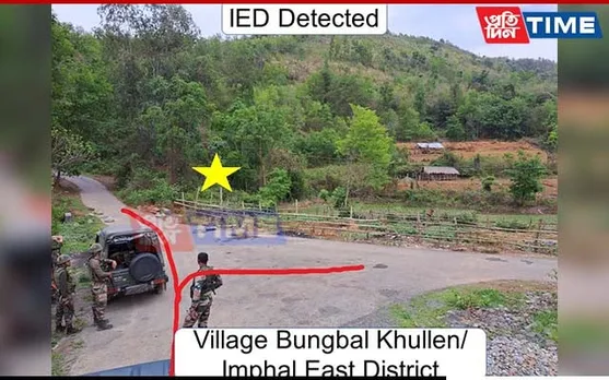Major Threat Averted, Indian Army Detects IED in Manipur