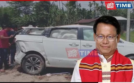 Assam: Majuli MLA Bhuban Gam Sustains Minor Injuries In Road Accident