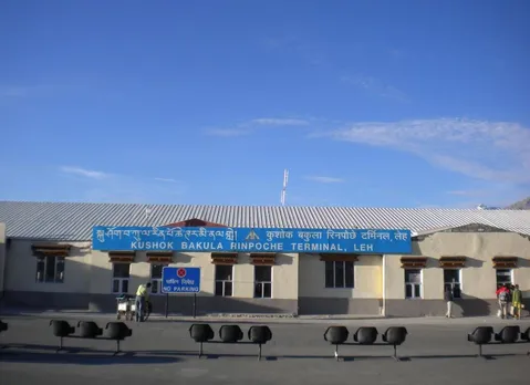 IAF Aircraft Stuck on Runway at Leh Airport, Flight Services Halted