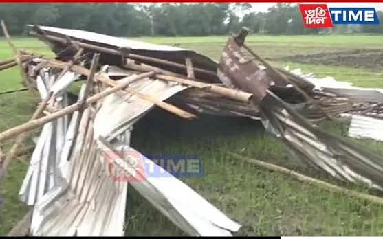 Assam: Storm Leaves Trail Of Destruction In Majuli