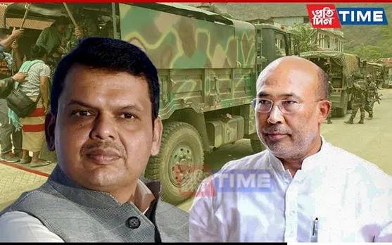Devendra Fadnavis Appeals Manipur CM to Provide Security to Maharashtra Students 