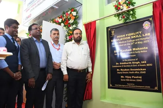 Assam Health Minister Inaugurates High Fidelity Simulation Skill Lab at GMCH