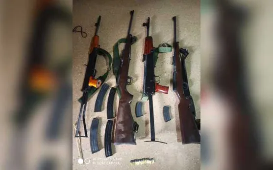 Huge Cache of Weapons Seized During Operation in Mizoram