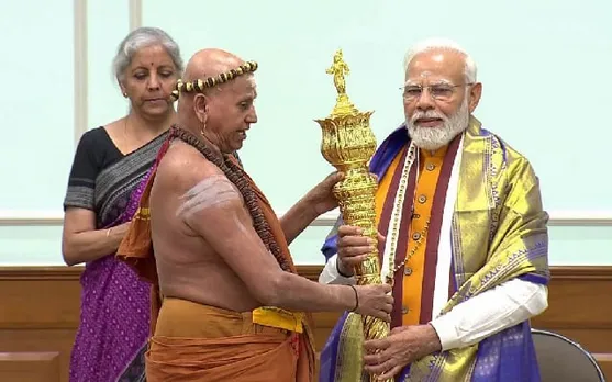 PM Modi Inaugurates New Parliament Building, Installs 'Sengol'
