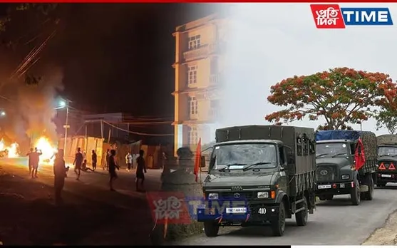 Security Forces Evacuate Over 16,000 People from Violence-Hit Areas of Manipur