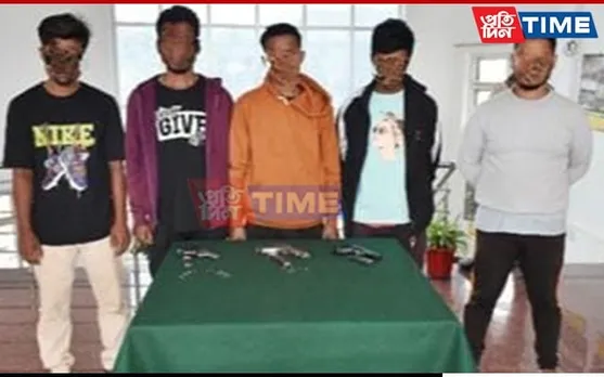 5 KCP(PWG) Cadres Surrender Before Security Forces in Manipur