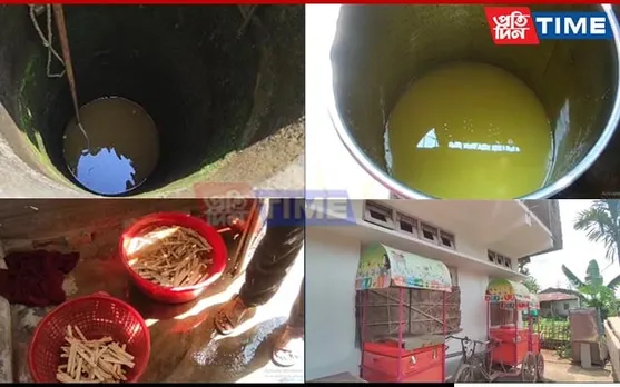 Illegal Ice Cream Unit Using Dirty Well Water Busted in Sonapur