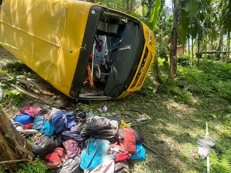 26 People, Including Students Injured after School Bus Overturns in Sikkim