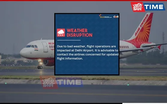 Delhi: 4 Flights Diverted To Jaipur Due To Inclement Weather