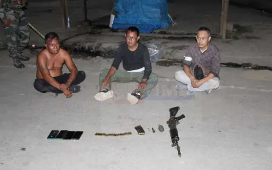Ahead of Amit Shah's Manipur Visit, 3 Miscreants Held With Arms & Ammunition