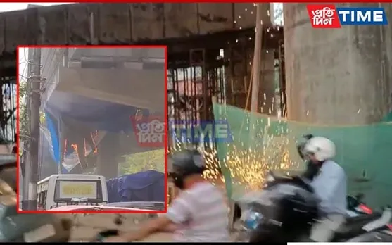 Guwahati: Minor Fire Breaks Out at Maligaon Flyover