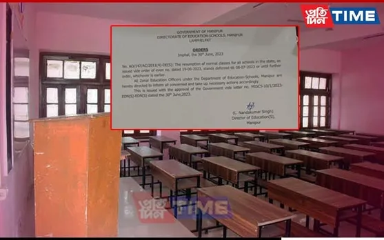 Schools in Manipur to Remain Closed Till July 8