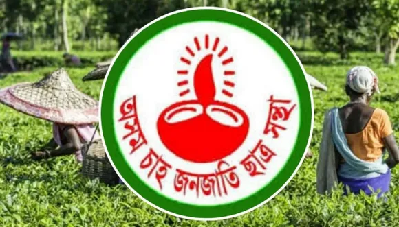 ATTSA Stage Protests at Amguri Tea Estate, Demands Solution to Problems