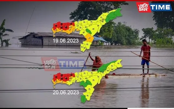Assam Floods: Red Alert Issued in 5 Districts