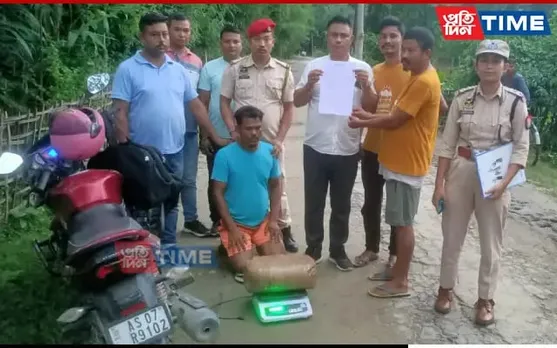 Assam: Over 5 Kg Cannabis Seized, 1 Held In Gogamukh
