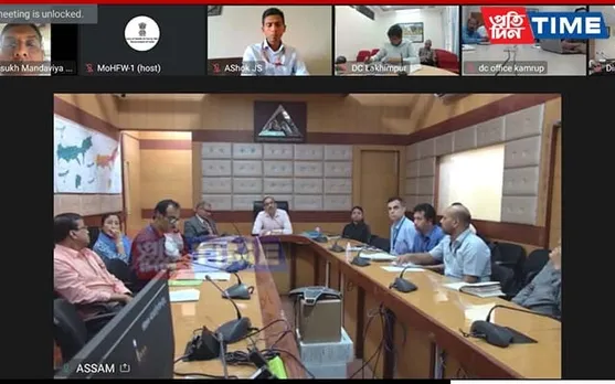 Mansukh Mandaviya Reviews Public Health Preparedness Ahead of Monsoon in Assam