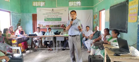 Awareness Camp Held at Goalpara School on Importance of Millet