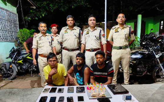 Guwahati: CGPD Raids Hideouts; Apprehends Three Thugs with Drugs and Contraband