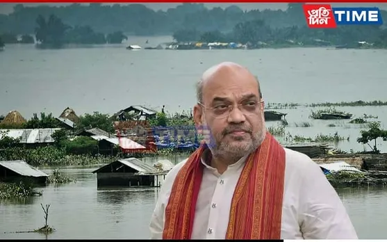 Assam Floods: Amit Shah Speaks to CM Sarma, Assures Assistance