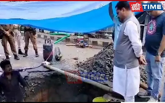 Rajgarh Water Gush: Ashok Singhal Directs Officials to Expedite Repair Work